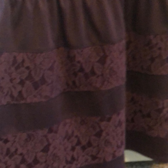 Eggplant dress - Picture 3 of 4